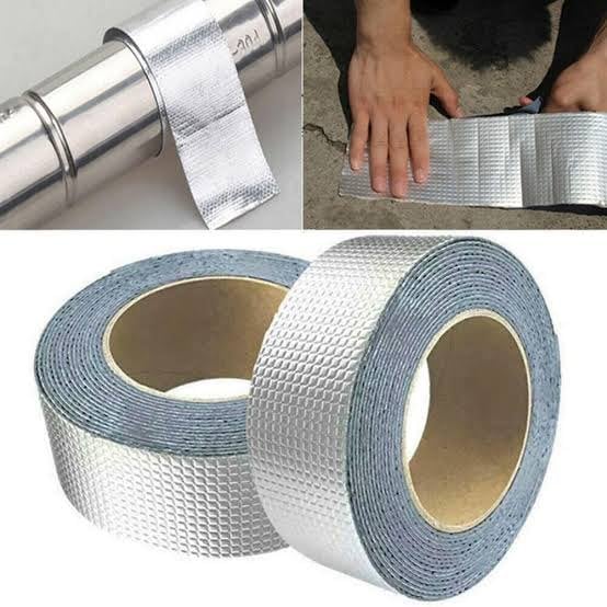 Super Waterproof Aluminium Foil Rubber Tape (ওয়াটারপ্রুফ টেপ)