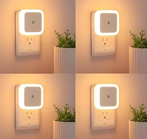 LR 2018 Fan with Auto Sensor Mini LED Night Light Free